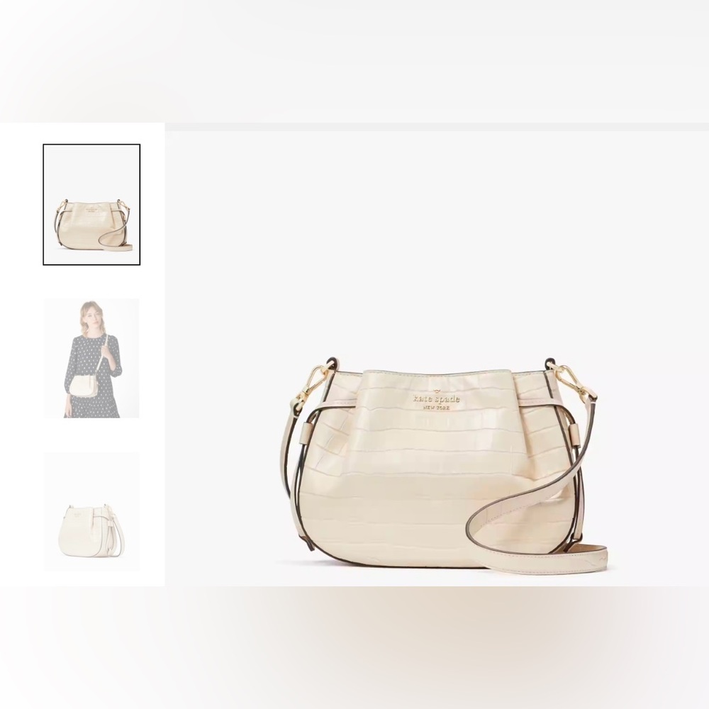 Kate Spade BRAND NEW  WITH TAGS !
Adorable DUMPLING CROSSBODY-classy!